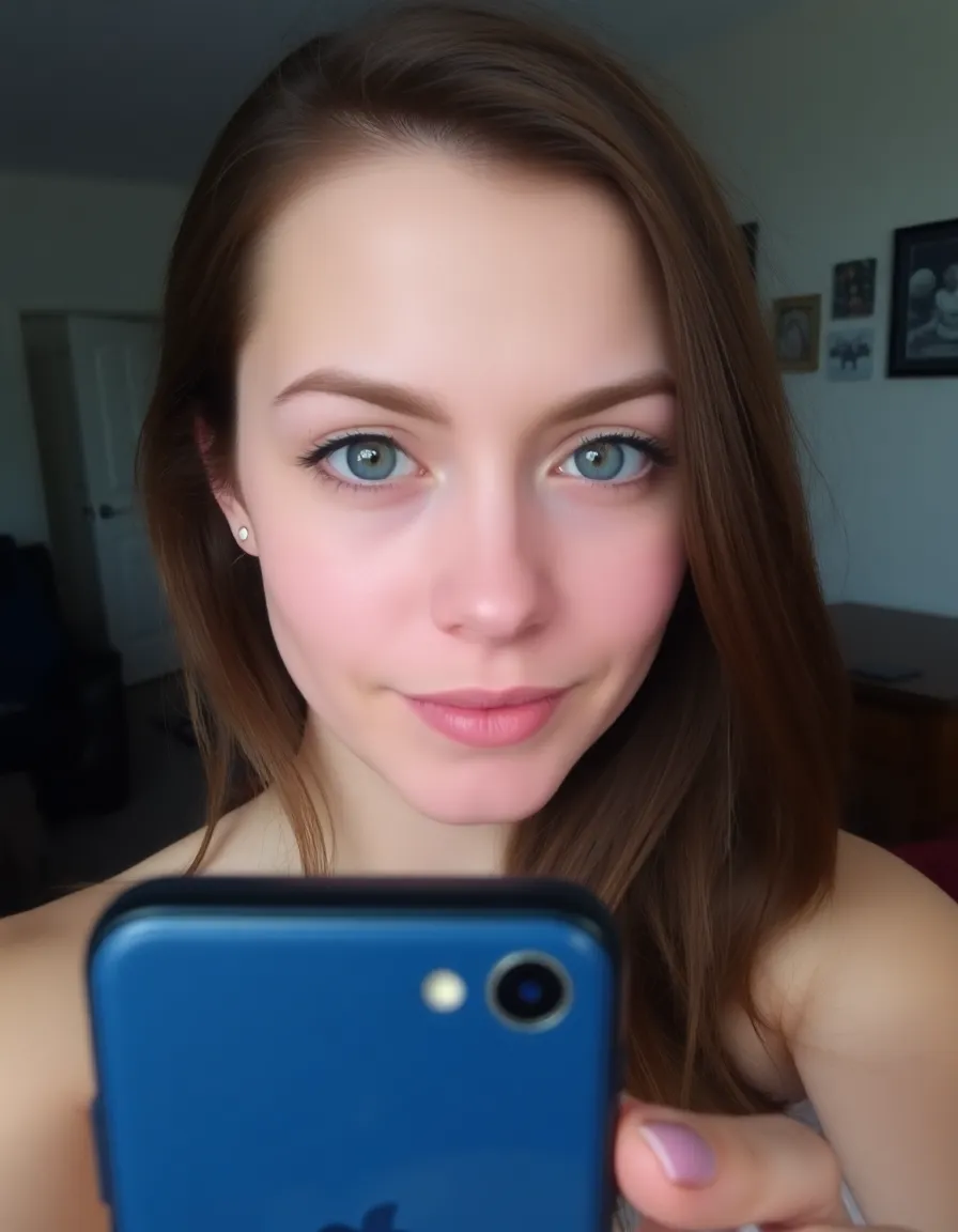 Before: casual selfie